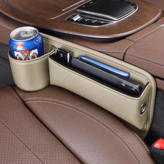 1pcs Car Seat Gap Organizer Storage Box Pocket Multifunction Wallet Keys Card Cup Phone Holder Auto Cup Holder Storage Box