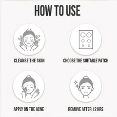 360Pcs Colorful Invisible Pimple Removal Anti-Acne Hydrocolloid Patches Spots Marks Concealer Beauty Makeup Tool Repair Sticker