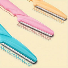 3/5/6/12/24Pcs Multifunction Eyebrow Razor Kit - Precise Trimming, Shaping,Facial Hair Removal Tool with Easy Grip Handle