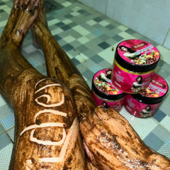 Cambodia Yi Chen Brightening Tri-Pack | Coffee+Bean+Khmer Herbal Scrub & Body Lotion