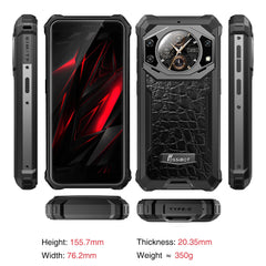 FOSSiBOT F101 PRO Smartphone 8GB 128GB 10600mAh 18W Fast Charge Mobile Phone 24MP 5.45'' HD+ Display Android 13 OS Cellphone