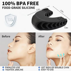 U-Shape Jaw Exerciser – Jawline Trainer for Facial Muscle Toning and Fitness