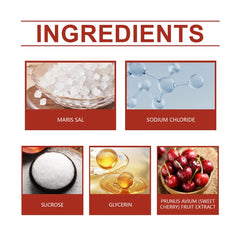 Cherry Sugar Body Scrub - Gentle Exfoliator For Smooth Skin - Hydrating & Nourishing - Sweet Scented Body Polish