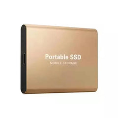 محرك أقراص صلبة خارجي محمول عالي السرعة SSD بسعة 1 تيرابايت، محرك أقراص صلبة صغير بسعة 1 تيرابايت لأجهزة الكمبيوتر المحمولة/الكمبيوتر الشخصي/الآيباد