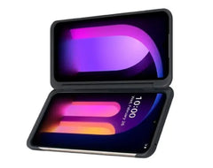 هاتف LG V60 ThinQ 5G V600AM/TM/VM الأصلي غير مقفل بشاشة 6.8 بوصة ومعالج Qualcomm 865 4G/5G وذاكرة 8 جيجابايت وذاكرة قراءة فقط 128 جيجابايت، الإصدار الكوري/الأمريكي