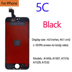 AAA+++ Quality For iPhone 5 5s 5c 6 7 LCD Display Touch Screen For 6s 7 8 Plus SE 100% Brand New LCD Digitizer tempered+Gifts