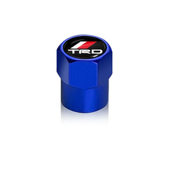 أغطية صمامات إطارات وعجلات سيارات جديدة مكونة من 4 قطع، ملحقات مُجددة متوافقة مع TRD TOYOTA Crown Reiz Corolla Prada Alphard Yaris Vitz Camry GT