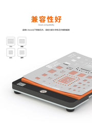 Amaoe PD-C Planting Tin Pad Universal Magnetic BGA Reballing Platform Mobile Phone CPU IC Rework Adsorption Silicon Mat Tool