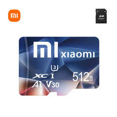 بطاقة ذاكرة صغيرة من شاومي بسعة 1 تيرابايت، بطاقة SD بسعة 128 جيجابايت، بطاقة TF من الفئة 10، بطاقة TF بسعة 512 جيجابايت، بطاقة TF بسعة 256 جيجابايت، محول USB Pendrive مجاني