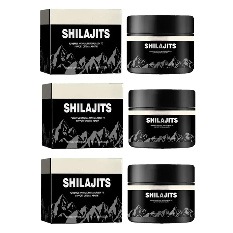 1000mg Pure Shilajit Resin Mineral Supplements Himalaya Original with 85+ Trace Minerals Fulvic Acid for Beauty Health Wholesale