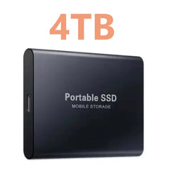 New Portable Hard Drive 1TB 2TB 4TB Solid Disk High Speed External Hard Disk USB3.1 Type-C Solid State Drive for PC/Phone/Loptop