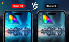 شاشة بديلة ممتازة لهاتف iPhone 16 Pro مقاس 6.9 بوصة مع إطار محول رقمي لشاشة LCD للهاتف المحمول مع أداة تجميع كاملة