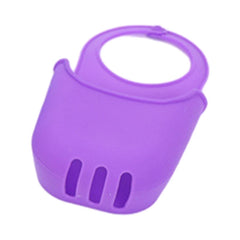 L69A Silicone Sink Storage Sink Hangings Storage Bag Dish Sponge Holder Soap Dish Drainer Versatile Home