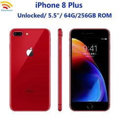 Apple iphone 8 plus 4g ios Smartphone 5.5 inch Screen 256GB ROM 2675 Battery All Colours in Good Condition used phone