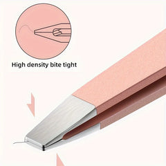 Eyebrow Tweezers Set 1/4 Pcs Stainless Steel Eyebrow Forceps Professional Beauty Tool Set For Facial Hair, Inward Growing