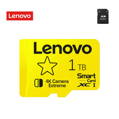 بطاقة ذاكرة Micro TF SD عالية السرعة من لينوفو V10 بسعة 2 تيرابايت، وبطاقة ذاكرة 1 تيرابايت و512 جيجابايت، وبطاقة ذاكرة 256 جيجابايت و128 جيجابايت، مثالية لجهاز نينتندو سويتش