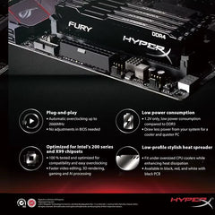 HyperX DDR4 Ram 8GB 16GB 32GB 3600MHz 3200MHz 2666MHz 2400MHz 2133MHz DRAM DIMM Memory 288pin White Ram 8GB 16GB 32GB 3600MHz