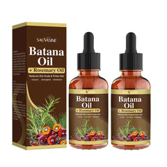 Batana Oil Rosemary Oil For Hair Growth Strengthen Roots Nourish Scalp Smooth Frizzy Repair Split Ends Hair Care Essential Oil