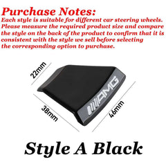 ABS Car Steering Wheel Emblem Sticker Interior Badge Decoration for Mercedes Benz W205 W168 W108 AMG W176 W204 W212 GLC CLA GLA