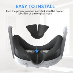Durable Silicone Nose Pad Cushion For Meta Quest 3 Nose Bridge Protective Cover Accessories Durable Silicone Nose Pad