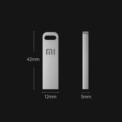 محرك أقراص فلاش معدني XIAOMI بسعة 2 تيرابايت USB 3.2 فائق السرعة لنقل البيانات، محرك أقراص USB صغير من النوع C، محرك أقراص USB مقاوم للماء