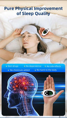Two modes, 20 levels of intensity, intelligent sleep device, anxiety relief, neurological sleep, insomnia, and soothing device,