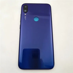 غطاء البطارية الخلفي لهاتف Xiaomi Mi Play، غطاء الباب الخلفي، أجزاء بديلة مع عدسة الكاميرا وزر الطاقة ومستوى الصوت