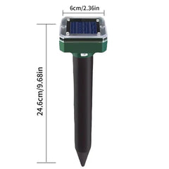 Solar Ultrasonic Rat Repellent Cat Repellent Ultrasonic Outdoor Long-lasting Anti-cat Meowing Solar Electronic Repeller ABS