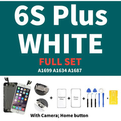 AAA Display for iPhone 5 5S 5SE 6 6S 7 8 Plus LCD Display Full Set Assembly Touch Screen Digitizer Replacement Pantalla+Camera