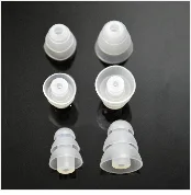 50pcs/lot Earphone Silicone Case Covers Soft Ear Tips For Headphones Ear Pads Cushion Caps Earbuds Replacement Accessories