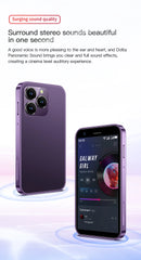 هاتف SOYES XS16 Mini 4G LTE صغير الحجم، ذاكرة وصول عشوائي 3 جيجابايت، سعة تخزين 64 جيجابايت، نظام تشغيل Android10.0، شاشة 3 بوصات، كاميرا 5 ميجابكسل، شريحتي اتصال، متجر Play، واتساب