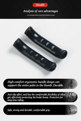 Bicycle Brake Handle Cover Sleeve, Silicone MTB Grips, Handlebar Protect Cover, Anti-slip Cycling Gear, Bike Accessories