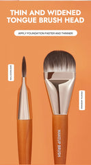 Hot Sale Flat Head Makeup Brush GECOMO Foundation Brush Quickly Apply Foundation Makeup