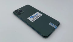 هاتف iPhone 11 pro Max الأصلي بشاشة 6.5 بوصة وذاكرة داخلية 64 جيجابايت وذاكرة وصول عشوائي 256 جيجابايت ومعالج A13 Bionic ونظام تشغيل IOS وشبكة 4G LTE مستعمل ومزود بخاصية التعرف على الوجه وهاتف ذكي من Apple