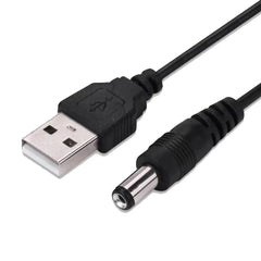 0.8m USB 2.0 Type A Male To DC Plug Power Connector For Small Electronics Devices Usb Extension Cable 5.5*2.1mm 5.5*2.5mm Jack