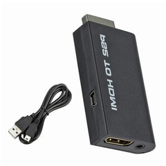 محول صوت وفيديو PzzPss PS2 إلى HDMI متوافق مع 480i/480p/576i مع مخرج صوت 3.5 مم يدعم جميع أوضاع العرض من PS2 إلى HD