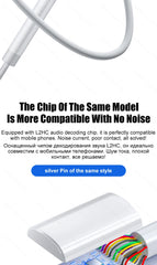 For Apple iPad Laptops Tablet Headphones For iPhone 16 15 14 13 12 11 Pro Max Earphones X XS 7 8 Plus 3.5mm Stereo Wired Earbuds