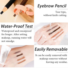 5pcs Professional Microblading Pencil Permanent Eyebrow Pencil Tattoo Waterproof Art Tint Makeup Eye Brow Pen Enhancers Cosmetic