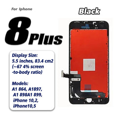 شاشة LCD AAA+ لهاتف iPhone 6 7 8 6s plus 7 8 Plus شاشة بديلة لهاتف iPhone 5 5S 5C 5se شاشة LCD تعمل باللمس ومحول رقمي