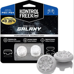 غطاء جديد من قطعتين من Freek Galaxy Performance Thumb Grip Caps من السيليكون لعصا التحكم التناظرية PS5 Dualsenese PS4Controller غطاء سيليكون