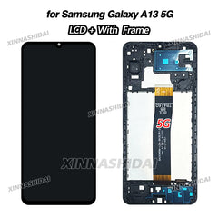 مجموعة محول رقمي لشاشة LCD TFT لهاتف Samsung Galaxy A13 4G 5G لشاشة LCD البديلة لهاتف Samsung A13 4G 5G