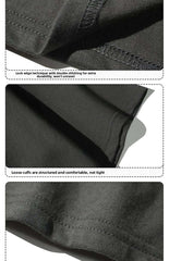 American Sle Retro ort Sve T-irt ex Cotton Summer Faion Casual Wear without Tag Suitable for Men And Women