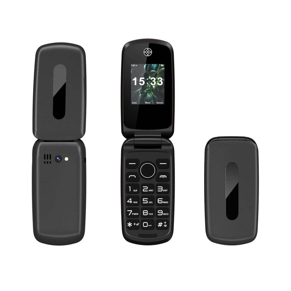2025 SERVO F4 Fold Feature Mobile Phone 1.77" Display Dual SIM Standby Call Recording MP4 FM Radio 2G Flip Button Backup Phones