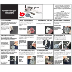 Windshield Crack Repair Kit Body Repair Tool Glass Crack Repair Supply Windshield Repair Car Window Repair Tools Glass