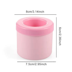 Silicone Ice Cube Mold Round Ice Bucket Summer Homemade DIY Refrigerator Freeze Ice Maker Creative Ice Cube Mold Barware Tools