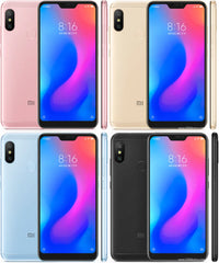 Global firmware Xiaomi Redmi 6 pro Smartphone  Mi A2 Lite 4g 64g Cellphone Snapdragon 625 4000mAh Batterry Used Phone