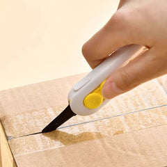 Box Cutter Mini Magnetic Box Cutter Box Cutter Safety Lock For Opening Packages Cartons Box Opener Razor Perfect For Home Use