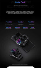 ASUS ROG 8 & 8 pro android 5G Gaming Phone Global Rom Snapdragon 8 Gen 3 6.78'' 165Hz AMOLED Screen 5500mAh 65W Fast Charge