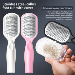DoubleSided Foot File, Pedicure, Heel Scrub, Heel Scrub, FootScrub Stainless Steel For Removing Callus
