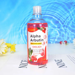 500ml Hyaluronic Acid, Nicotinamide Vitamin C AHA Face Serum Spots Eraser Corrector Whitening Moisturizing Lightening Body Serum